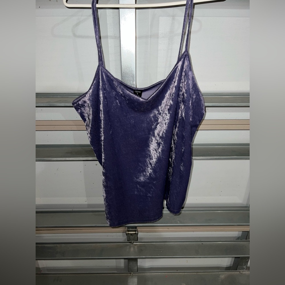 Velvet tank top size Xl